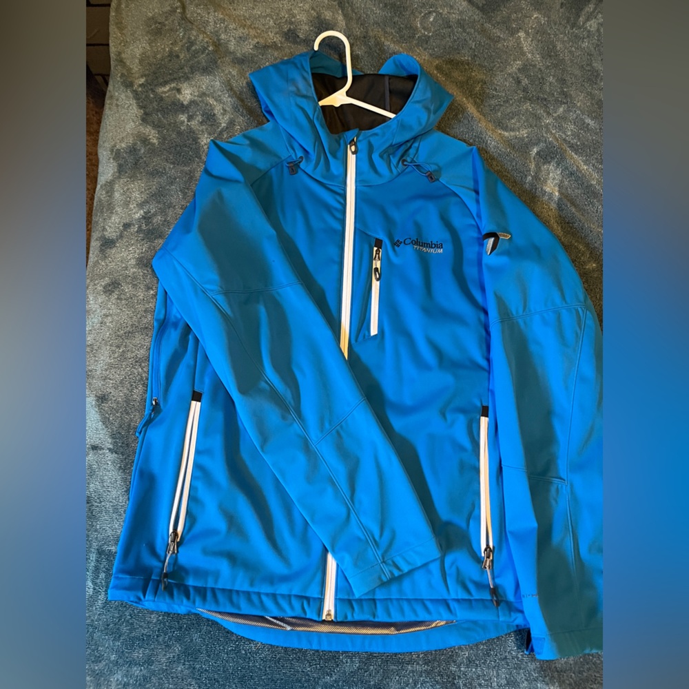 Columbia Titanium Blue Omni-Heat Jacket